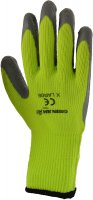 Green Jem Hi-Vis Winter Work Gloves - Green Extra Large
