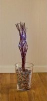 Premier Decorations Decorative Lit Twigs with 16 White LED 40cm - Brown