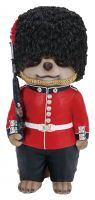 Vivid Arts London Coldstream Guard Baby Meerkat Ornament Gift - Indoor or Outdoor - Fun