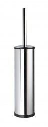 Origins Living Metal Toilet Brush & Holder Set - Chrome