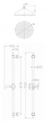 Marflow Ferrada Concealed Thermostatic Shower Valve (FER7700K6)
